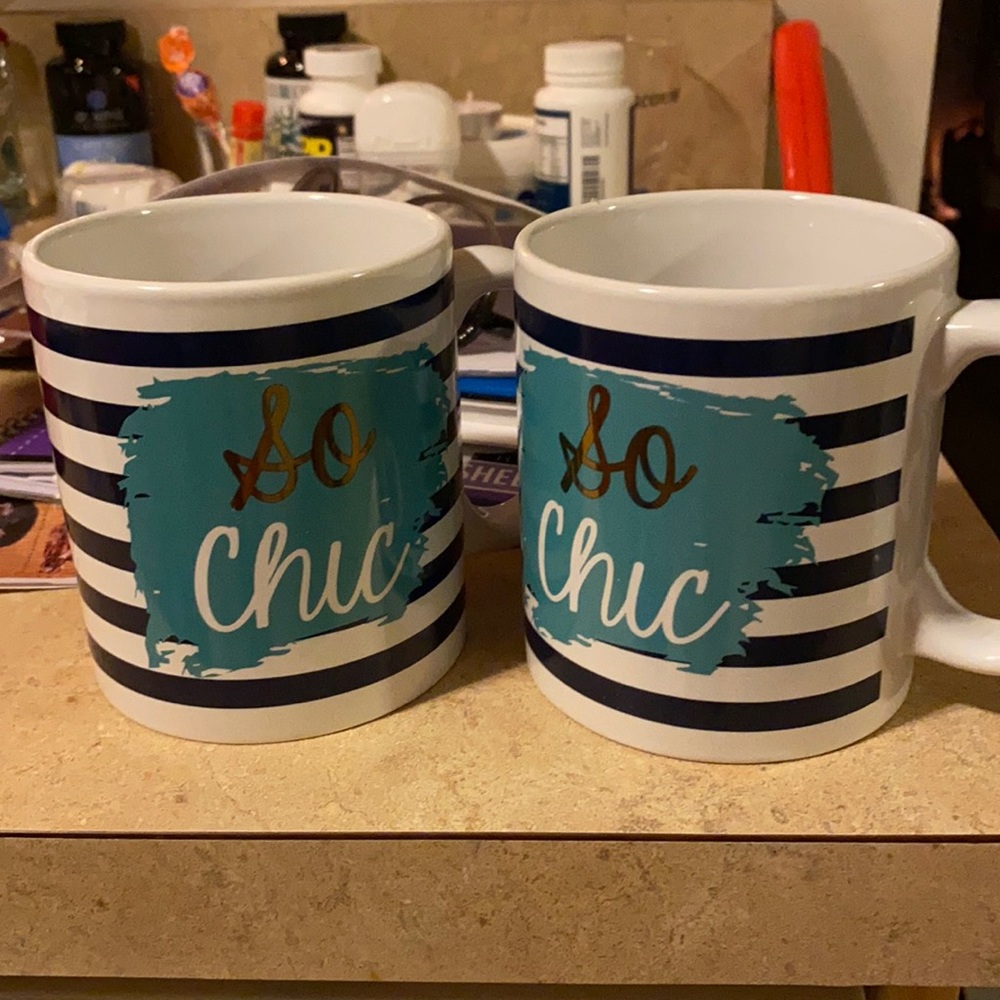 So Chic Coffee Cups